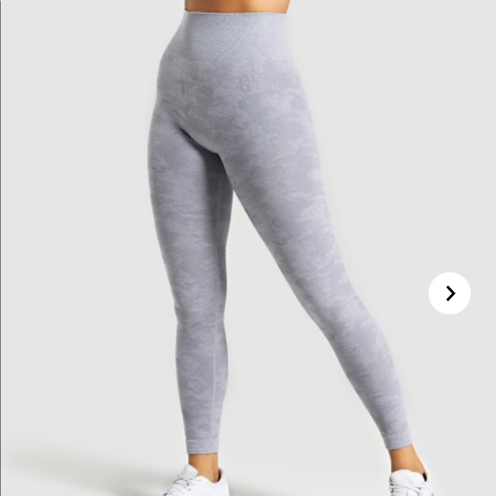 Gymshark lilac camo seamless leggings